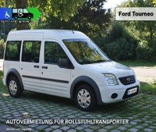 Ford Tourneo - mit Rollstuhlrampe - Behindertengerecht - Rollstuhltransporter - Rollstuhl