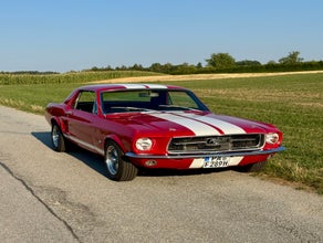 Ford Mustang 67 V8 Coupé | Oldtimer mieten München/Passau | Selbstfahren