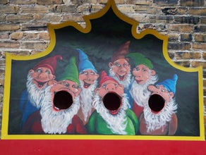 Wurf Spiele - Zwerge- Maulwerfen, Kinderspiele, Märchen Spiele