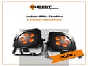 Akku-LED-Scheinwerfer für den Innenbereich