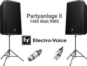 Lautsprecher Komplettanlage EV ZLX 15P Party Anlage  II