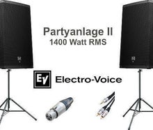 Lautsprecher Komplettanlage EV ZLX 15P Party Anlage II