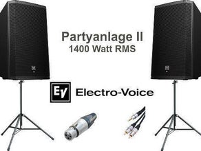 Lautsprecher Komplettanlage EV ZLX 15P Party Anlage II