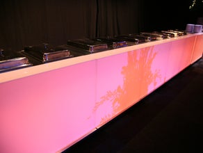 Theke "CateringStar" Arbeitsfläche Edelstahl
