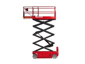 Elektro-Scherenbühne 100 SEC Arbeitshöhe 9,92 m, Breite 0,81 m, 227 kg