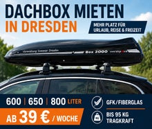 EXTRA GROSSE DACHBOXEN MIETEN – 600 BIS 800 LITER VERLEIH DRESDEN