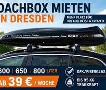 EXTRA GROSSE DACHBOXEN MIETEN – 600 BIS 800 LITER VERLEIH DRESDEN