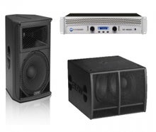 EAW JFX290 + SBX220 + Crown XTI4000 Komplettanlage