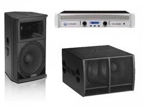 EAW JFX290 + SBX220 + Crown XTI4000 Komplettanlage