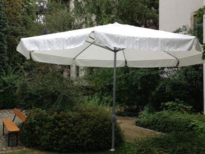 Sonnenschirm, d=400 cm, weiß
