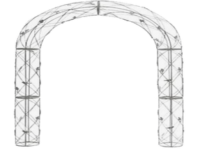 Rundbogen groß mieten – Dekoration
