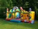 Hüpfburg Safari ~ Multiplay mit Hindernissen ~  Springburg ~ Hopsburg ~ bei spass-events