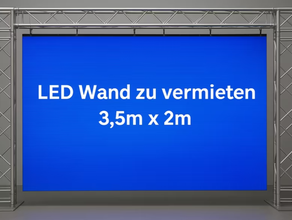 LED Wand Video Wall zu vermieten Public Viewing bis 16,5qm mieten