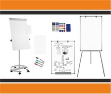 Flipchart, diverse Typen, Zubehör auf Anfrage