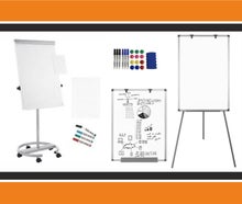 Flipchart, diverse Typen, Zubehör auf Anfrage