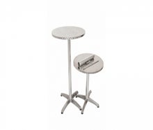 Stehtisch und Bistrotisch Aluminium rund, 60cm