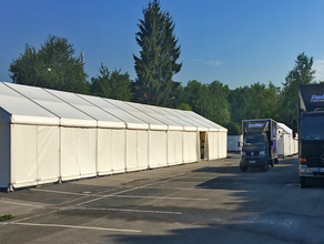 Lagerzelt 10 x 30 m - Bauzelt - Reparaturzelt in verschiedenen Größen