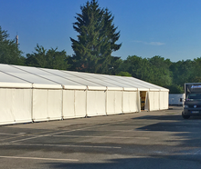 Lagerzelt 10 x 10 m - Bauzelt - Reparaturzelt in verschiedenen Größen