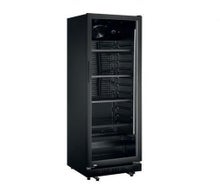 Kühlschrank mit Glastür und Einlegeboden ca. 360 L