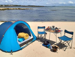 Ocean Camper® Mietzelt & komplettes Camping-Set
