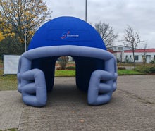 Aufblasbarer Einlauftunnel - als American Football-Helm