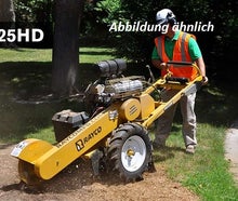 Stubbenfräse handgeführt mit Radantrieb