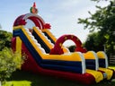 Hüpfburg Mega Riesen Rutsche "Clown" über 7,5 m hoch