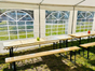 Bierzeltgarnitur, Festzeltgarnitur, Biertischgarnitur 2,20x0,50m - Tisch mit zwei Bänken - Galerie - Bild 4