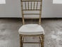 Goldener Chiavari Stuhl aus Holz - Hochzeitsstuhl - Bankettstuhl - Galerie - Bild 2
