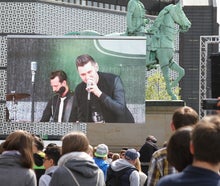 LED Videotrailer / Großbildwand / Videowand mit 22,75 m² Mapix MAG-4, 4.8mm
