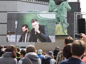 LED Videotrailer / Großbildwand / Videowand mit 22,75 m² Mapix MAG-4, 4.8mm