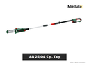 Akku-Hochentaster teleskopisch mieten - ab 25,04 € pro Tag