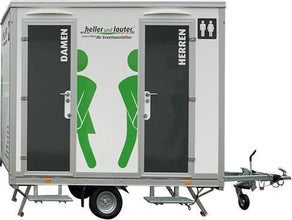 Toilettenwagen  mieten / Mobile Toilette / WC-Wagen Typ: 1&1