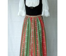 Dirndl Anna mit Bluse & Schürze (3 teilig) Größen: 36 bis 50
