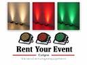 Partybeleuchtung, Spotlights,  zu vermieten