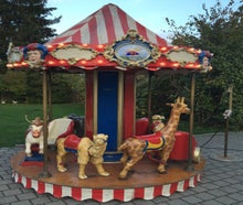 Mittelgroßes Nostalgie-Kinderkarussell