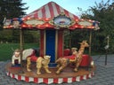 Mittelgroßes Nostalgie-Kinderkarussell