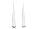 Aircone-Set weiss 3m hoch (2 Stück) , Lichteffekt, Leuchtsäule, Dekoeffekt, Lichtkegel - Galerie - Bild 1