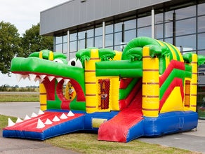 Hüpfburg Krokodil Multiplay
