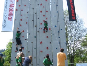 Mobile Kletterwand
