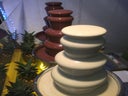 Schokobrunen - Schokofrüchte  - Schokoladenbrunnen Vermietung für Hochzeit - Messe - Promotion
