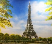 Eiffelturm -Bühnenbild - Paris - Frankreich