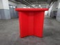 Stehtisch "SLIDE X2" in rot (Beleuchtung möglich) - Galerie - Bild 4