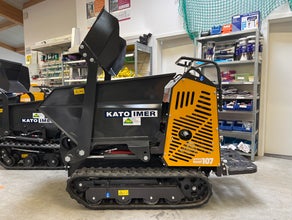 Dumper mit Selbstladeschaufel