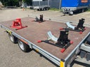 Motorrad Anhänger Transporter Plateau für 4 Motorräder Inkl. Wippen