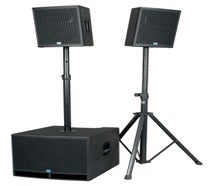 PA Musik DJ Beschallungsanlage 1.000 Watt inkl. DJ Case