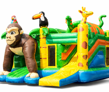 Hüpfburg Jungle Safari