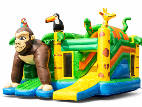 Hüpfburg Jungle Safari