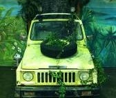 Safari Jeep, Auto, Dschungel, Afrika