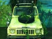 Safari Jeep, Auto, Dschungel, Afrika